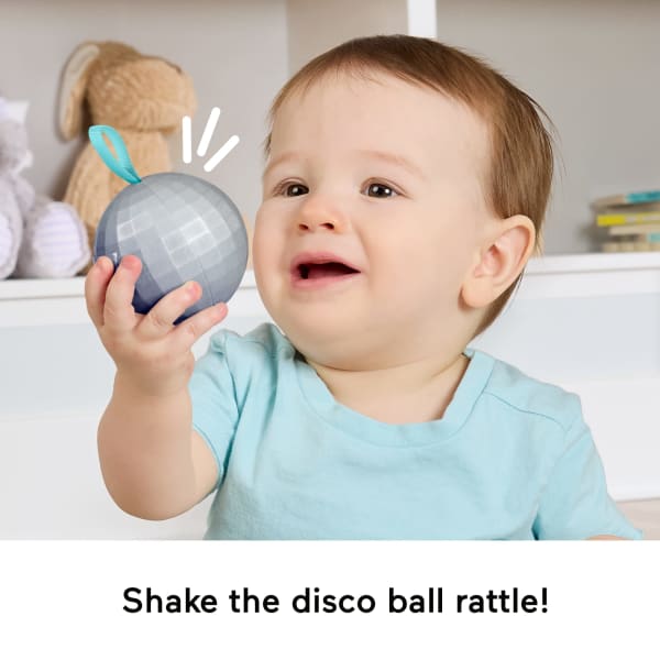 Mattel Fisher-Price Mini Me Moments DJ Gift Set 6-Piece Sensory Baby Toys For Newborn Play