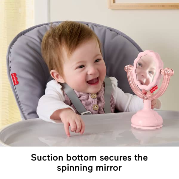 Mattel Fisher-Price Mini Me Moments Self-Care Sensory Set 6-Piece Baby Rattle & Teether Toys