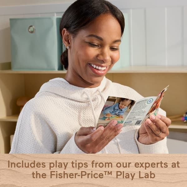 Mattel Fisher-Price Montessori Wooden Triangle Puzzle Preschool Learning Toy 10 Wood Pieces