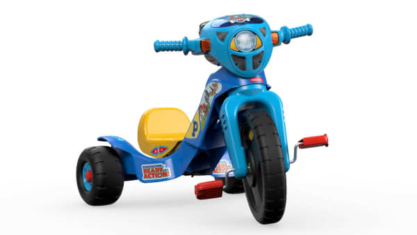 Mattel Fisher-Price Paw Patrol Lights & Sounds Trike Push & Pedal Ride-On Toddler Tricycle