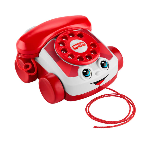 Mattel Fisher-Price Red Chatter Telephone Baby & Toddler Pull Toy Mattel 80Th Anniversary Edition