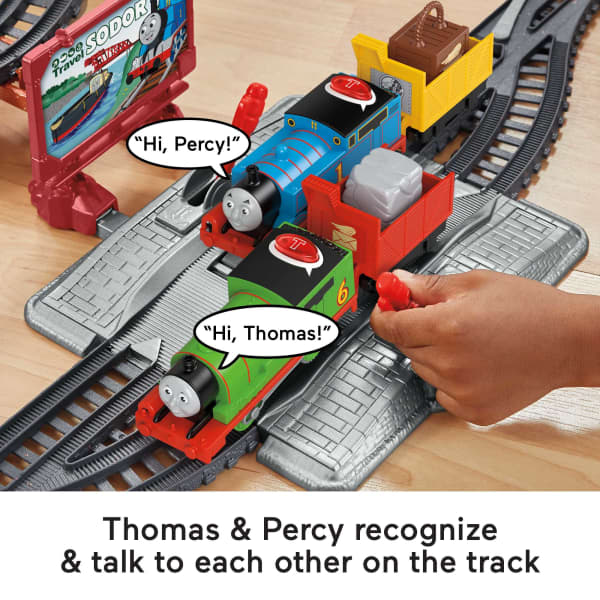 Mattel Fisher-Price Thomas & Friends Talking Thomas & Percy Train Set