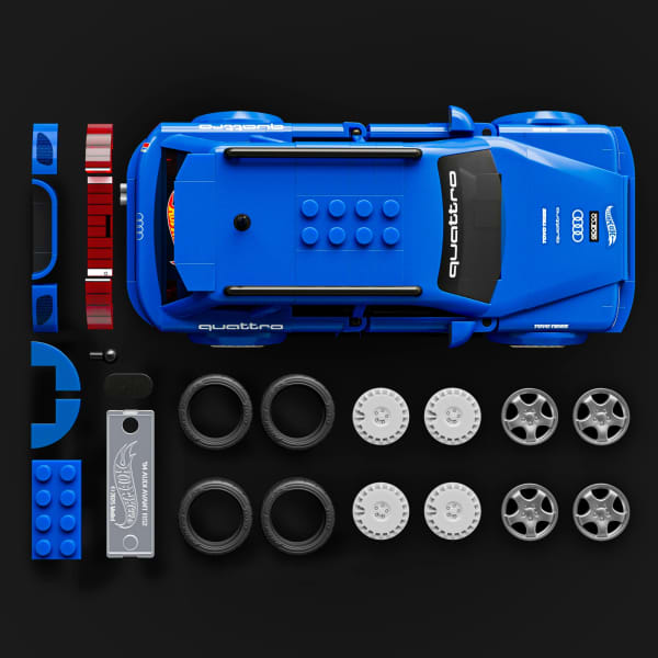 Mattel Hot Wheels Coffret De Construction Audi Avant Rs2