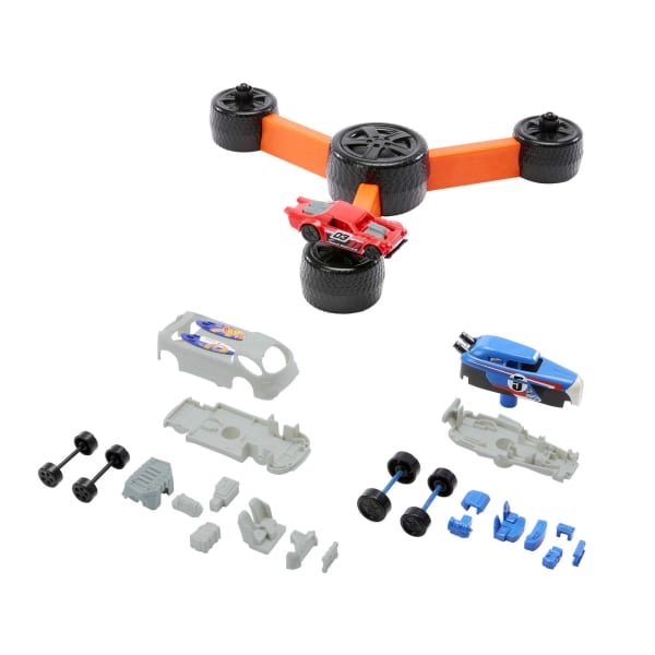 Mattel Hot Wheels Jeux Pour Enfants Build ‘N Slam | Jeu De Véhicules