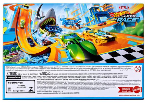 mattel Hot Wheels Let's Race 10-Pack Of 1:64 Scale Toy Cars & Trucks From Netflix Show