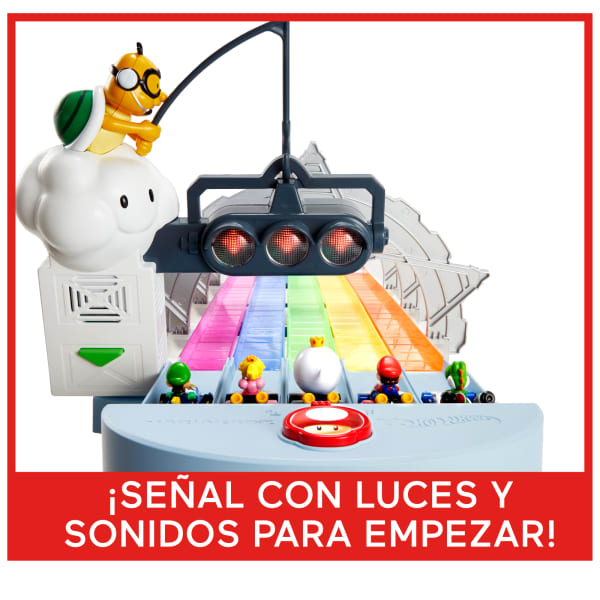 Mattel Hot Wheels Mario Kart Pista De Juguete Senda Arcoíris