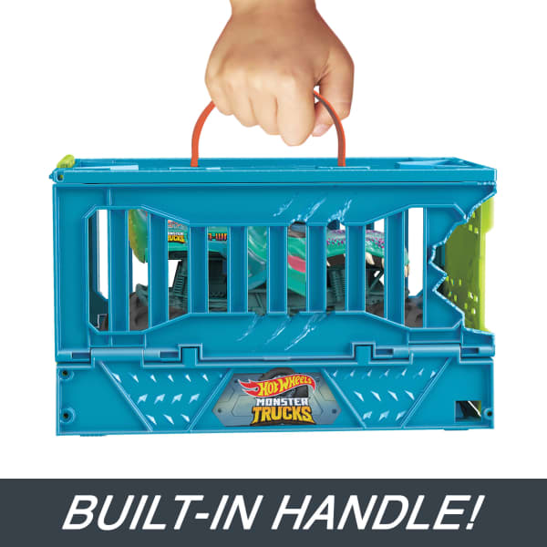 Mattel Hot Wheels Monster Trucks 1:24 MEGA-Wrex Oversized Crash Cage