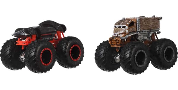Mattel Hot Wheels Monster Trucks 1:64 Scale Demolition Doubles 2-Pack