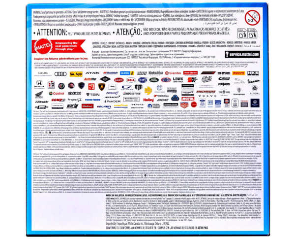 Mattel Hot Wheels Set Of 8 Basic Toy Cars & Trucks In 1:64 Scale Including 1 Exclusive Car Styles May Vary