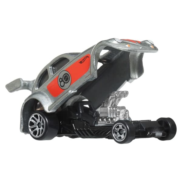 Mattel Hot Wheels Silver Series Mattel 80Th Anniversary 7-Pack Set Of 7 1:64 Scale Toy Cars