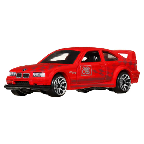 Mattel Hot Wheels Silver Series Mattel 80Th Anniversary 8-Pack Set Of 8 1:64 Scale Toy Cars & Trucks