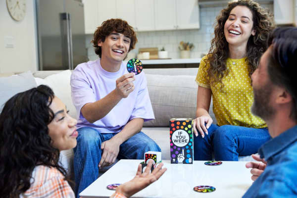 mattel If You Were A Party Game For Adults With Ridiculous Questions & Finger Voting For 3 To 8 Players