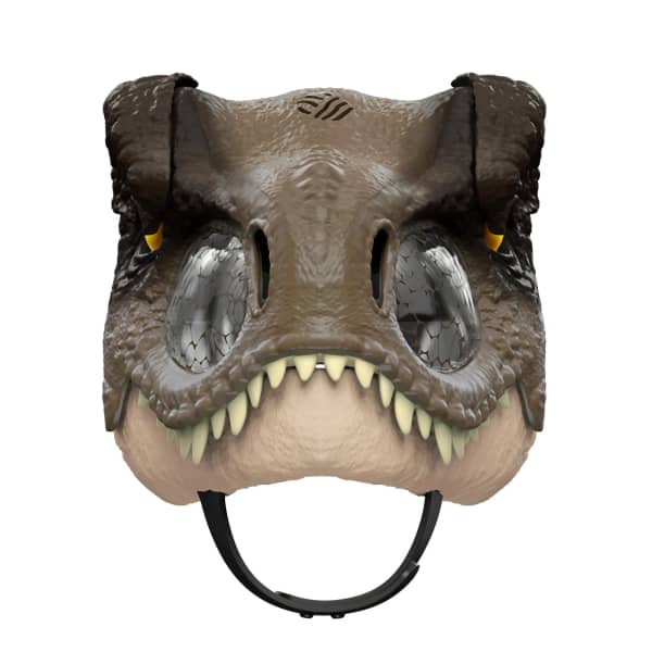 Mattel Jurassic World Dominion Dinosaur Mask Tyrannosaurus Rex Chomp N Roar Costume Play
