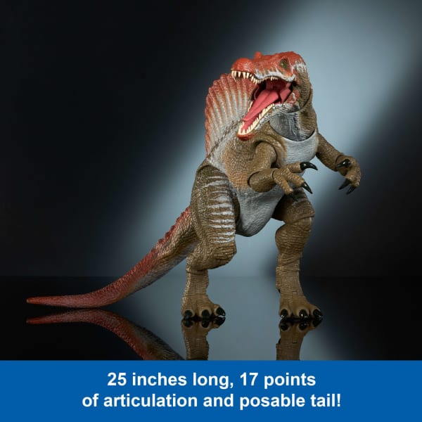Mattel Jurassic World Hammond Collection Jurassic Park 3 Spinosaurus Action Figure XL Dinosaur Toy