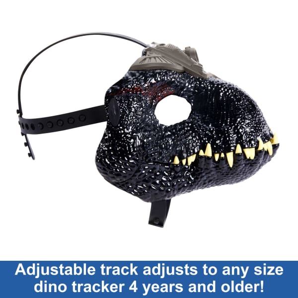 Mattel Jurassic World Indoraptor Dinosaur Mask With Tracking Light And Sound For Role Play