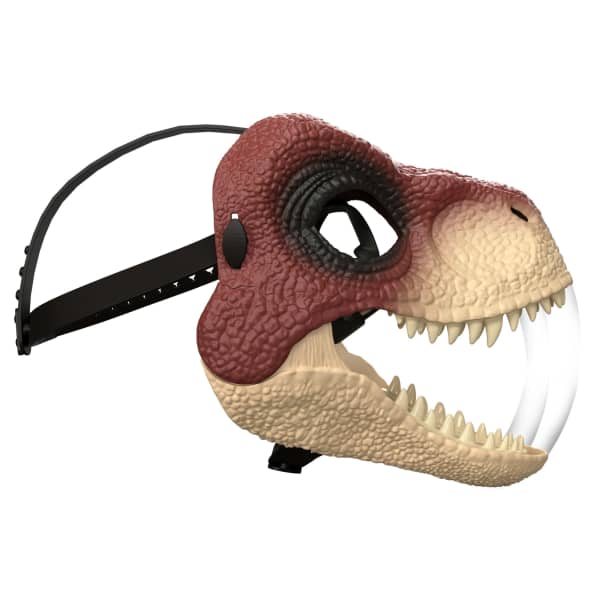 Mattel Jurassic World Rebirth Raptor Dinosaur Mask Role-Play Head Wear Movie-inspired Costume Gear