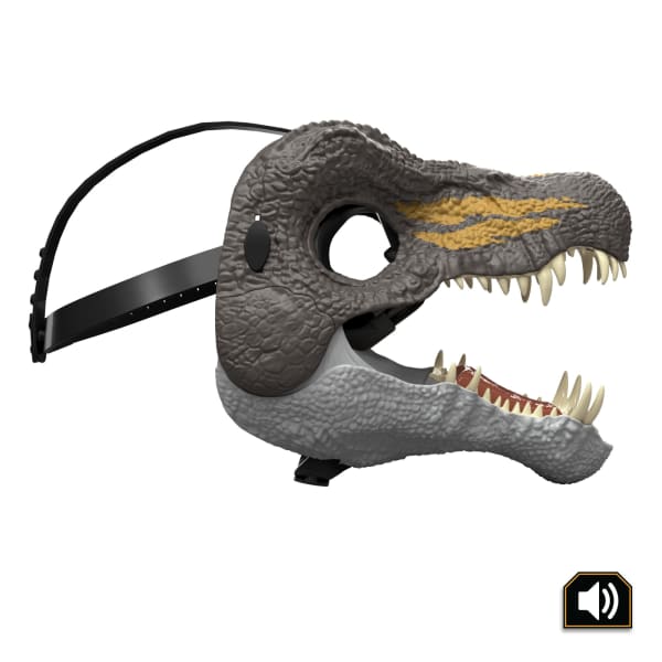 Mattel Jurassic World Rebirth Spinosaurus Dinosaur Mask Role-Play Head Wear Movie-inspired Costume Gear