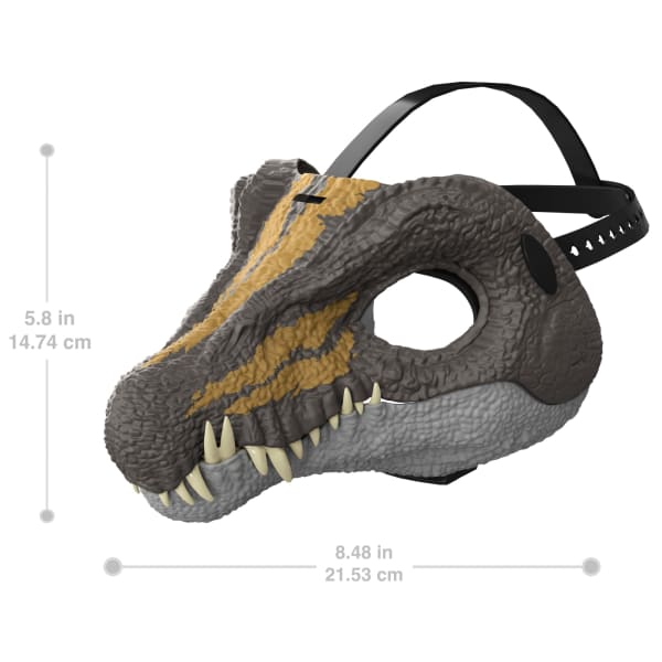 mattel Jurassic World Rebirth Spinosaurus Dinosaur Mask Role-Play Head Wear Movie-Inspired Costume Gear