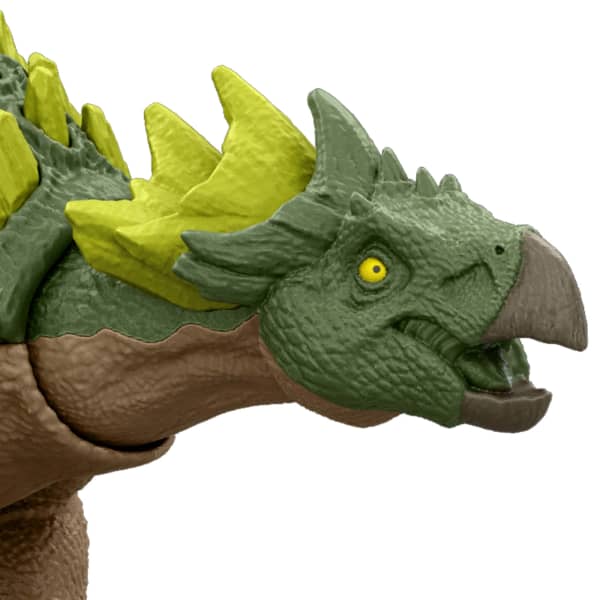 Mattel Jurassic World Rebirth Strike Attack Yuxisaurus Dinosaur Toy Single Strike Action Authentic & Posable