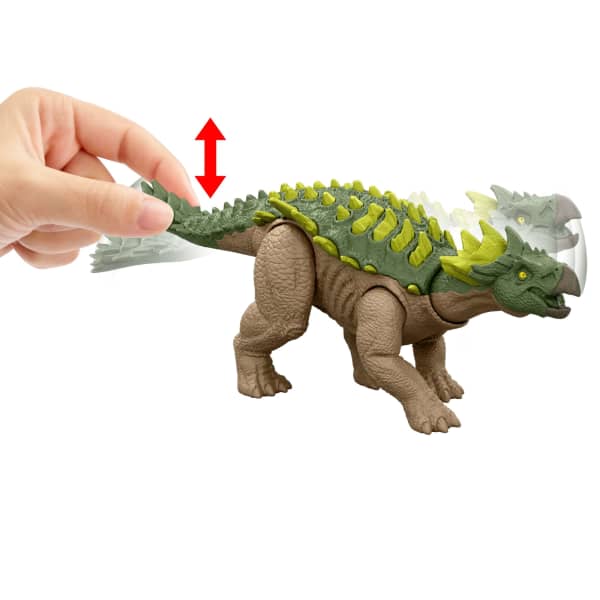 Mattel Jurassic World Rebirth Strike Attack Yuxisaurus Dinosaur Toy Single Strike Action Authentic & Posable