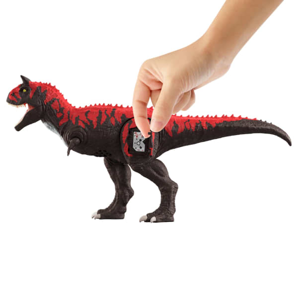 Mattel Jurassic World Roarin Real Feel Carnotaurus Dinosaur Legacy Collection Reimagined Figure