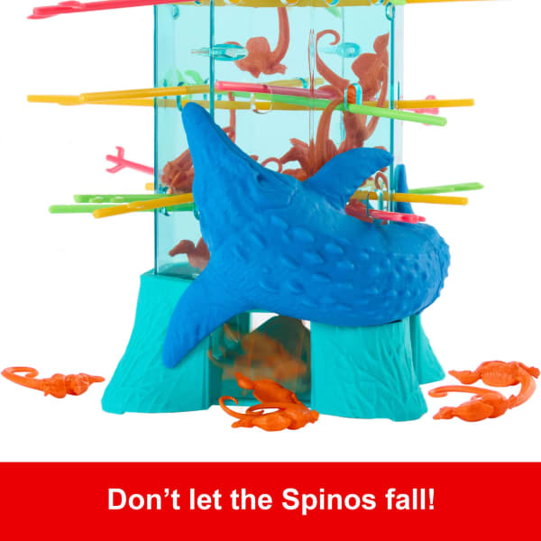 Mattel Kerplunk Jurassic World Rebirth Card Game For Kids & Family