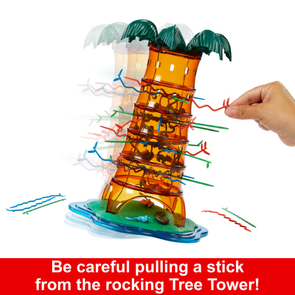 Mattel Kerplunk Rockin’ Tree Party Game For Kids Family & Game Nights