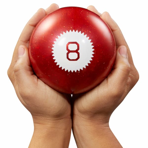 mattel Magic 8 Ball Mattel 80th Anniversary Edition Novelty Game For Kids & Family Night