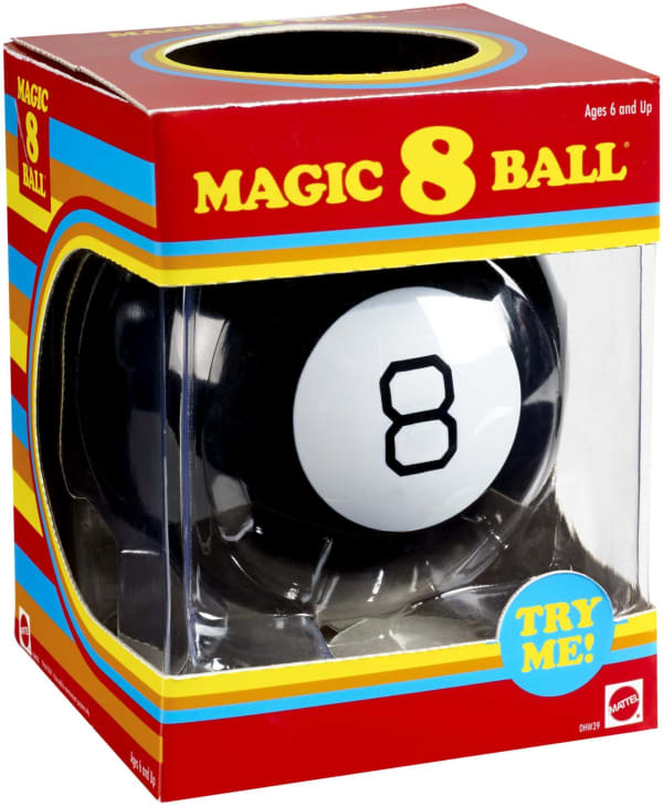 Mattel Magic 8 Ball Toys And Games Retro Theme Fortune Teller