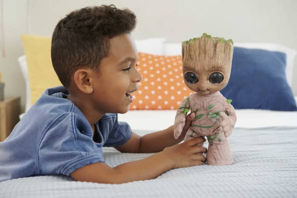 mattel Marvel Plush Groovin’ Groot Dancing And Talking Plush Figure