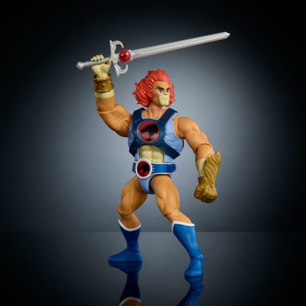 Mattel Masters Of The Universe Origins & Thundercats Lion-O Action Figure 1980s Posable Crossover Toy