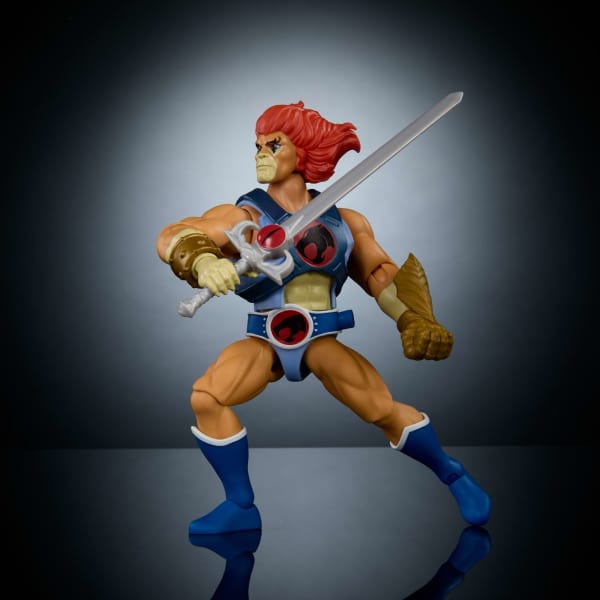 Mattel Masters Of The Universe Origins & Thundercats Lion-O Action Figure 1980s Posable Crossover Toy