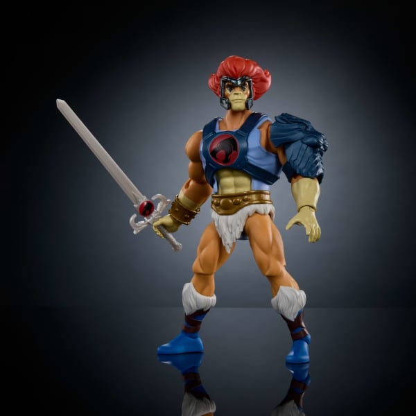 mattel Masters Of The Universe Origins & Thundercats Lion-O Action Figure 1980s Posable Crossover Toy