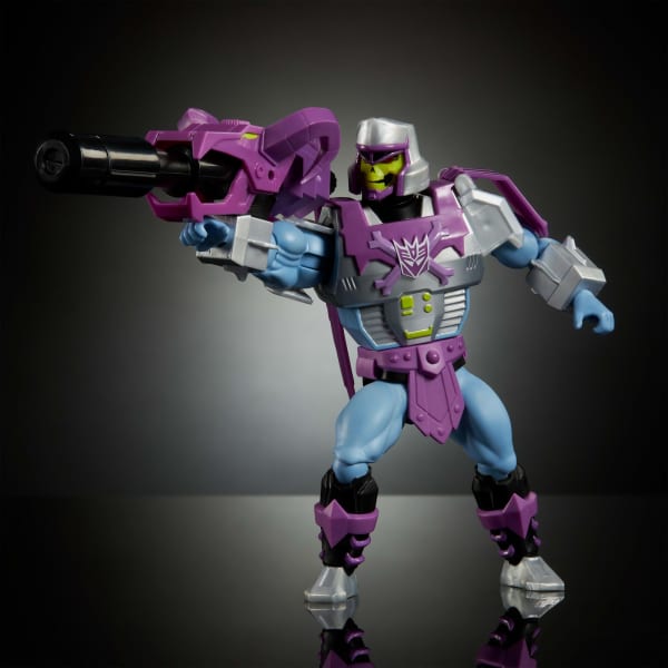 mattel Masters Of Universe Origins & Transformers MEGAtron Armor Skeletor Action Figure MOTU 5.5 Inch Toy