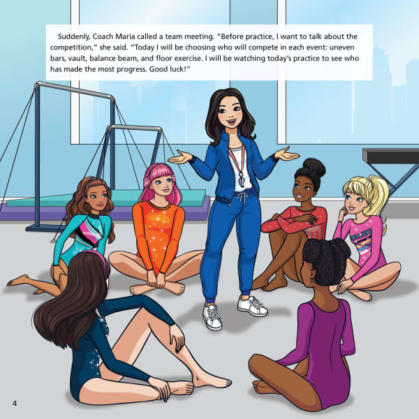 Mattel Barbie: You Can Be A Gymnast