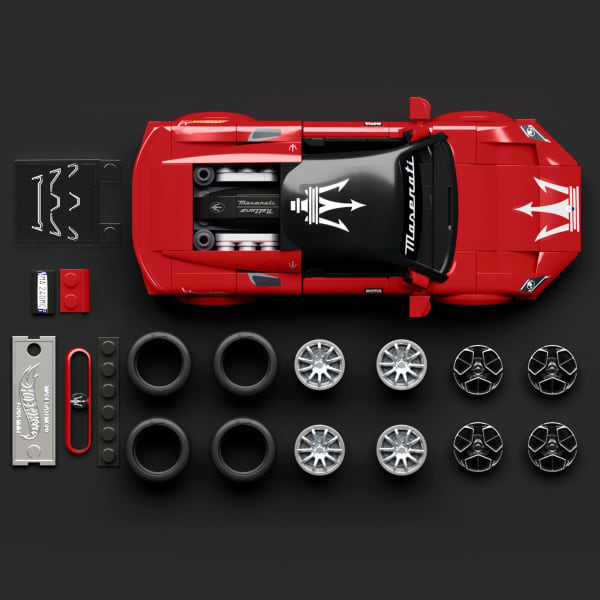 Mattel Mattel Brick Shop Hot Wheels Juguete De Construcción Speed Maserati MC20