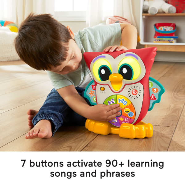 Mattel Fisher-Price Linkimals Light-Up & Learn Owl