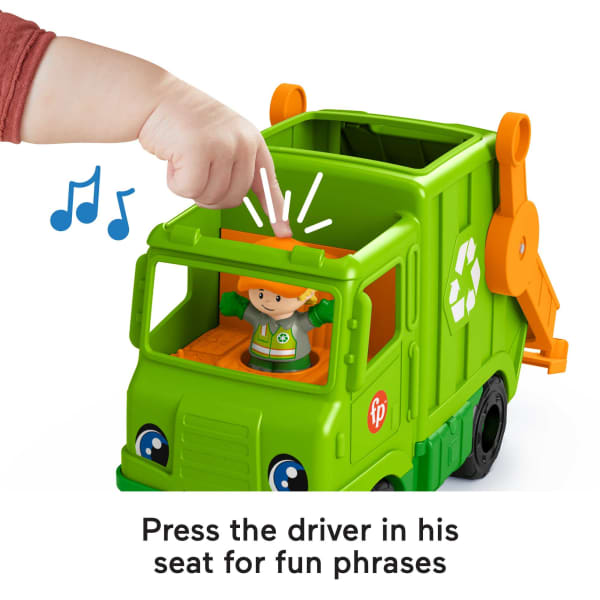 mattel Fisher-Price Little People Recycling Truck