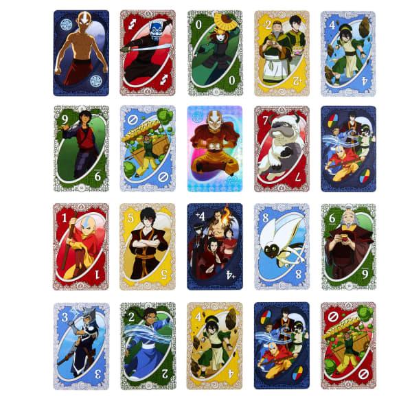 Mattel Mattel Games UNO Fandom Avatar: The Last Airbender Card Game With Collectible Foil Card For Kids Adults & Family Night