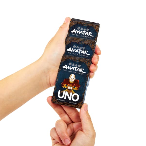 mattel Mattel Games UNO Fandom Avatar: The Last Airbender Card Game With Collectible Foil Card For Kids Adults & Family Night