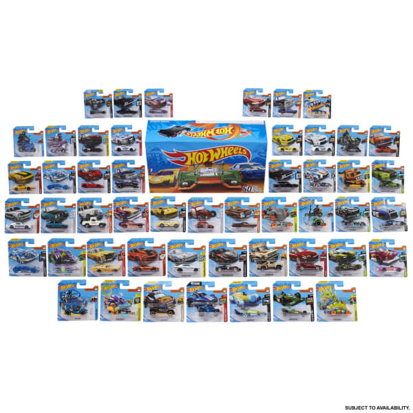 Mattel Hot Wheels 50 Car Pack Assortment