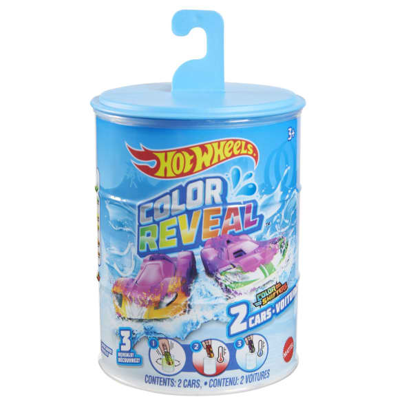 Mattel Hot Wheels Color Reveal 2Pk Assortment