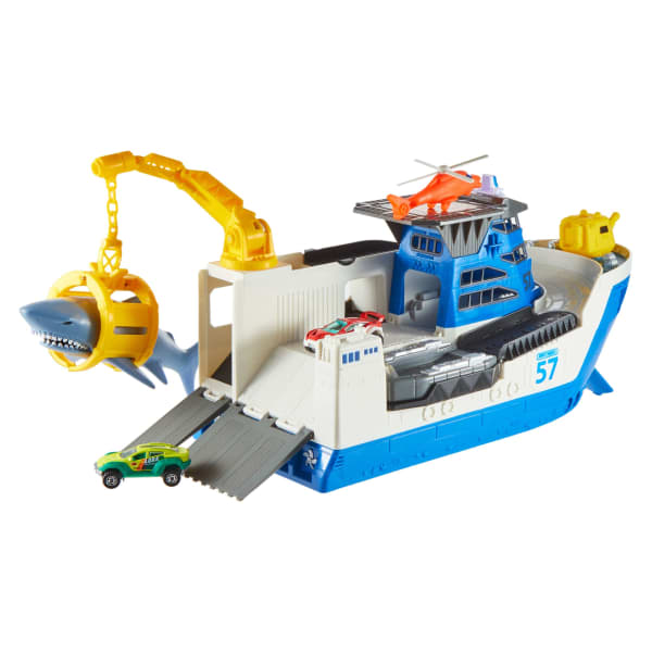Mattel Matchbox Marine Rescue Shark Ship
