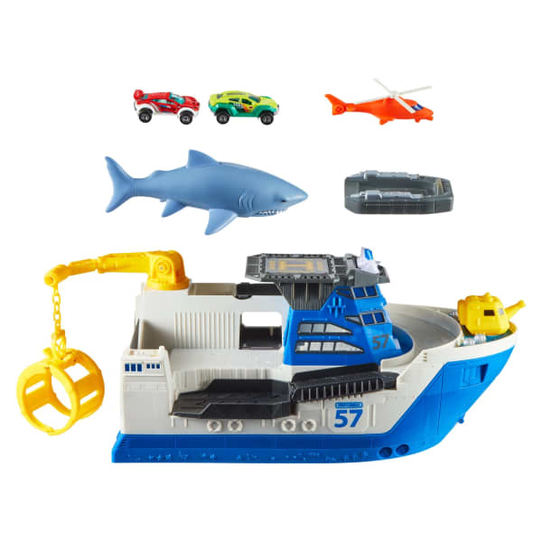 Mattel Matchbox Marine Rescue Shark Ship