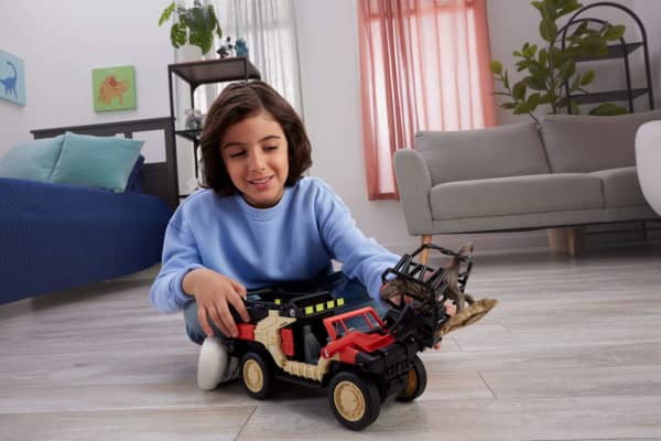 mattel Matchbox RC Jurassic World Dino Catcher