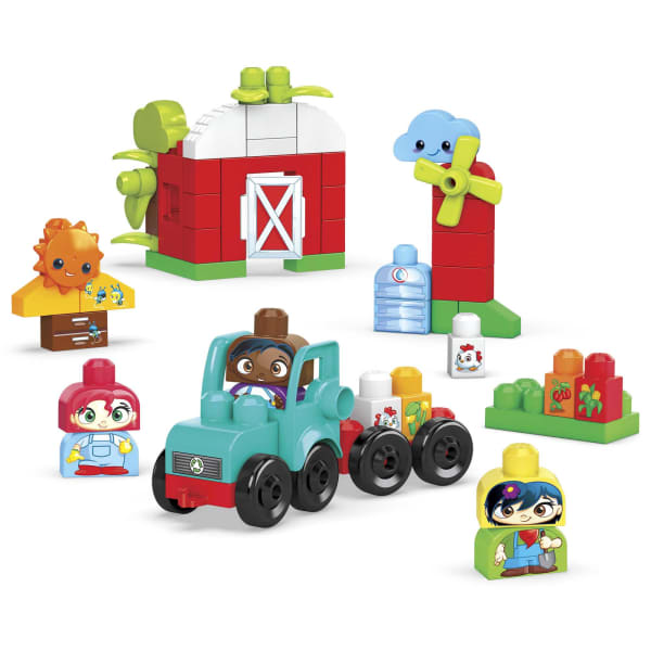 mattel MEGA Bloks Green Town Grow & Protect Farm