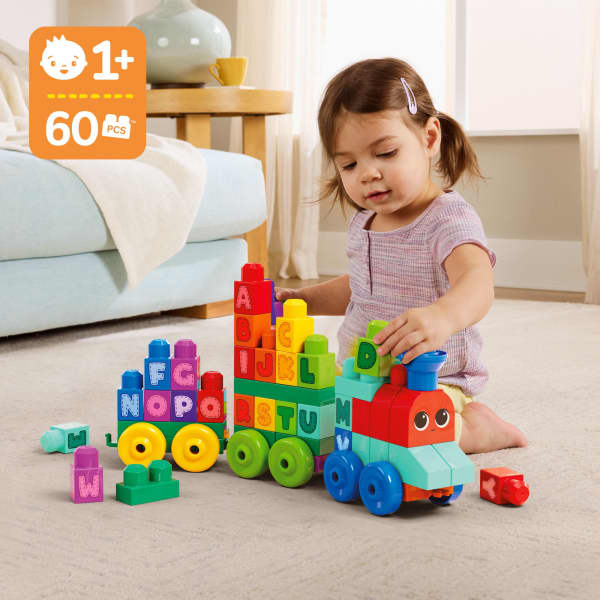 mattel Mega Bloks® Le Train de L’Alphabet