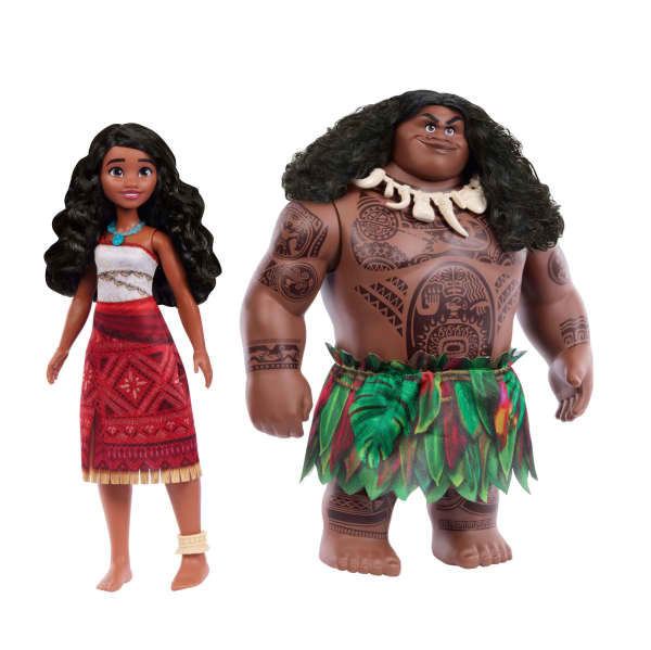 Mattel Moana 2 Bonecos Moana E Maui