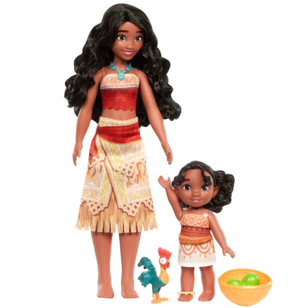 mattel Moana 2 Bonecos Moana e Simea