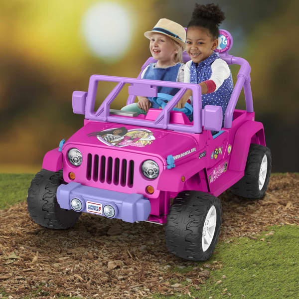 mattel Power Wheels Jeep Wrangler Barbie
